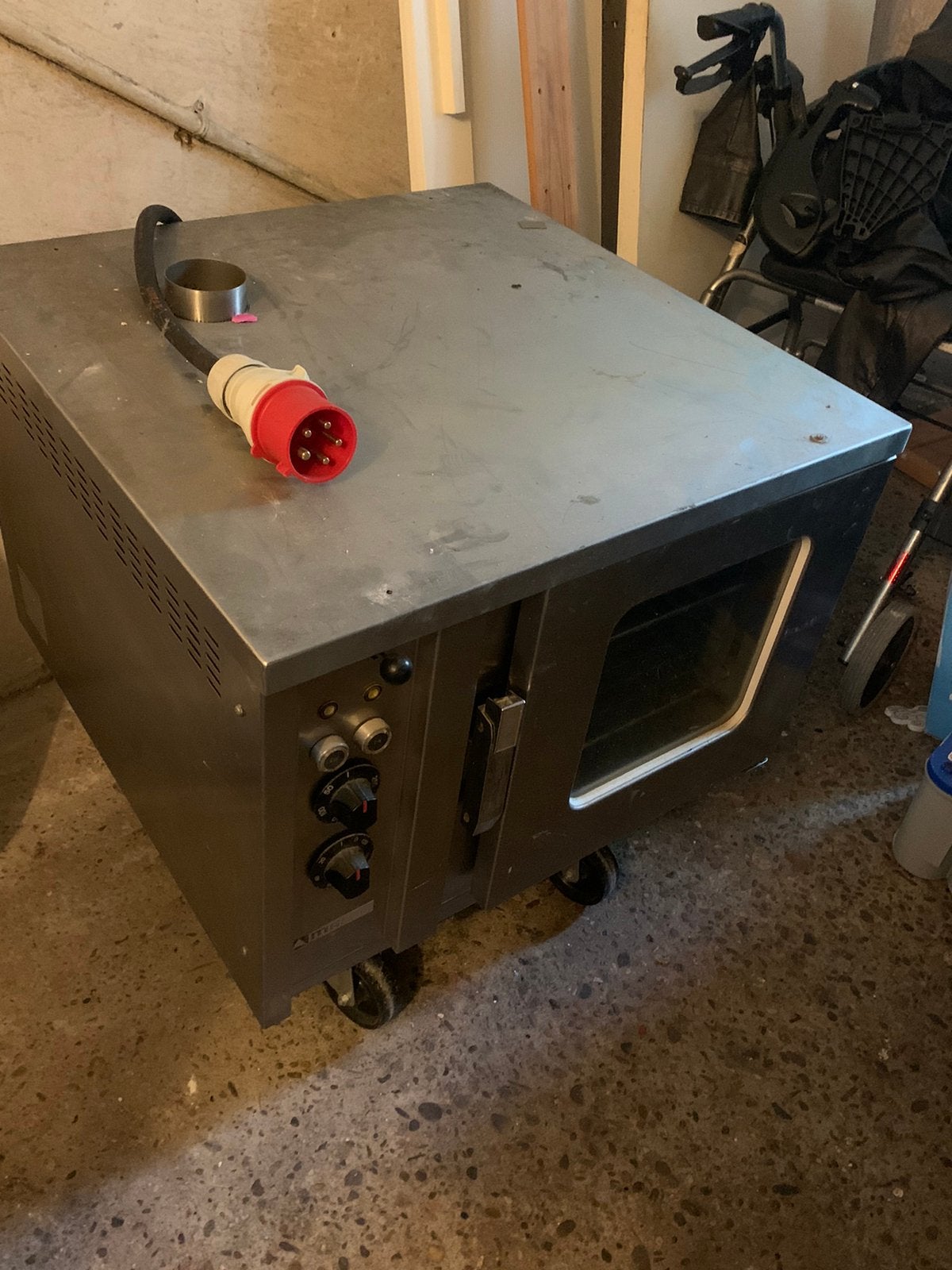 Hete lucht oven, Witgoed en Apparatuur, Ophalen of Verzenden, Hete lucht, 60 cm of meer, Oven met grill