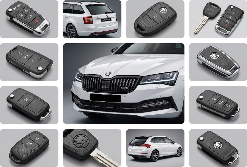 Skoda extra autosleutel nodig of reparatie behuizing/print, Ophalen