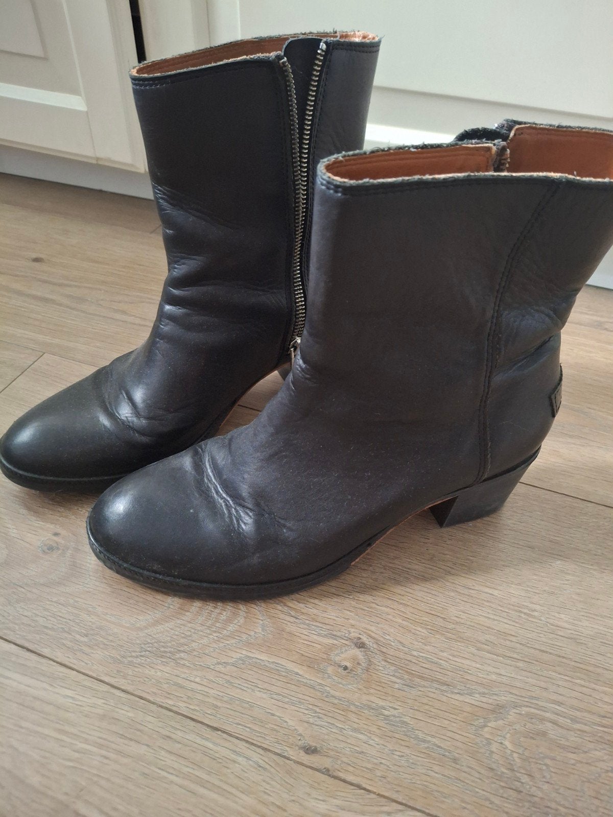 Shabbies enkellaarsjes maat 39, Shabbies, Zwart, Lage of Enkellaarzen, Ophalen of Verzenden