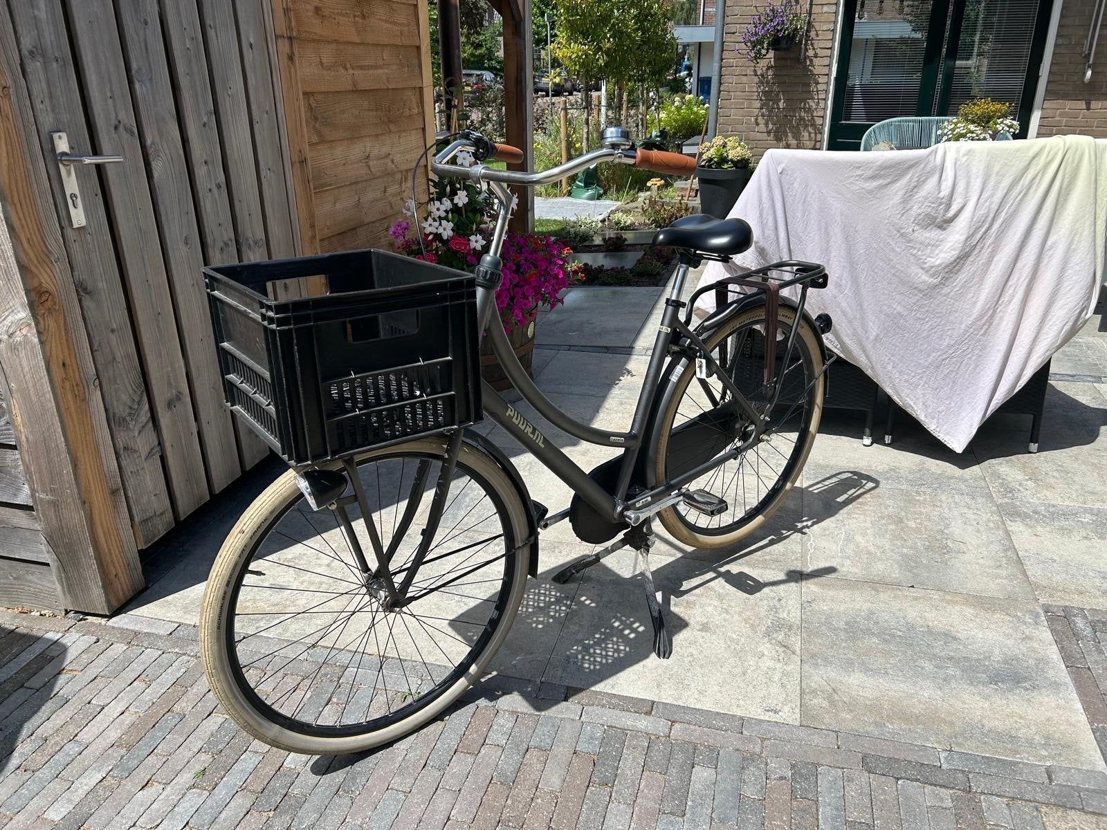 Gazelle Puur NL Damesfiets - Zo goed als nieuw, Ophalen, Terugtraprem, Versnellingen, Gazelle