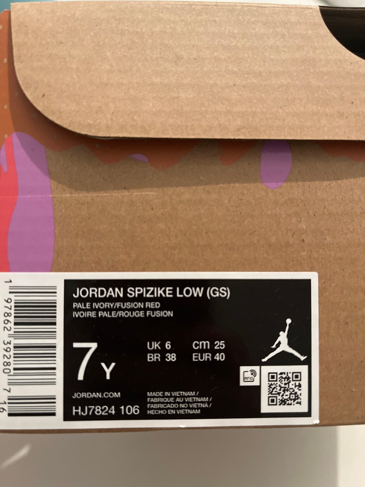 Jordan Spizike Low - Maat 40 - Zo goed als nieuw, Ophalen of Verzenden, Zo goed als nieuw, Wit, Sneakers of Gympen