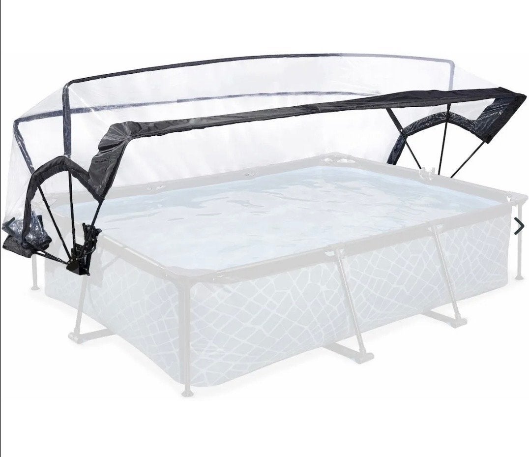 Bestway Zwembad 3x2m met tegels en overkapping, Ophalen, Gebruikt, Opzetzwembad, 200 tot 400 cm