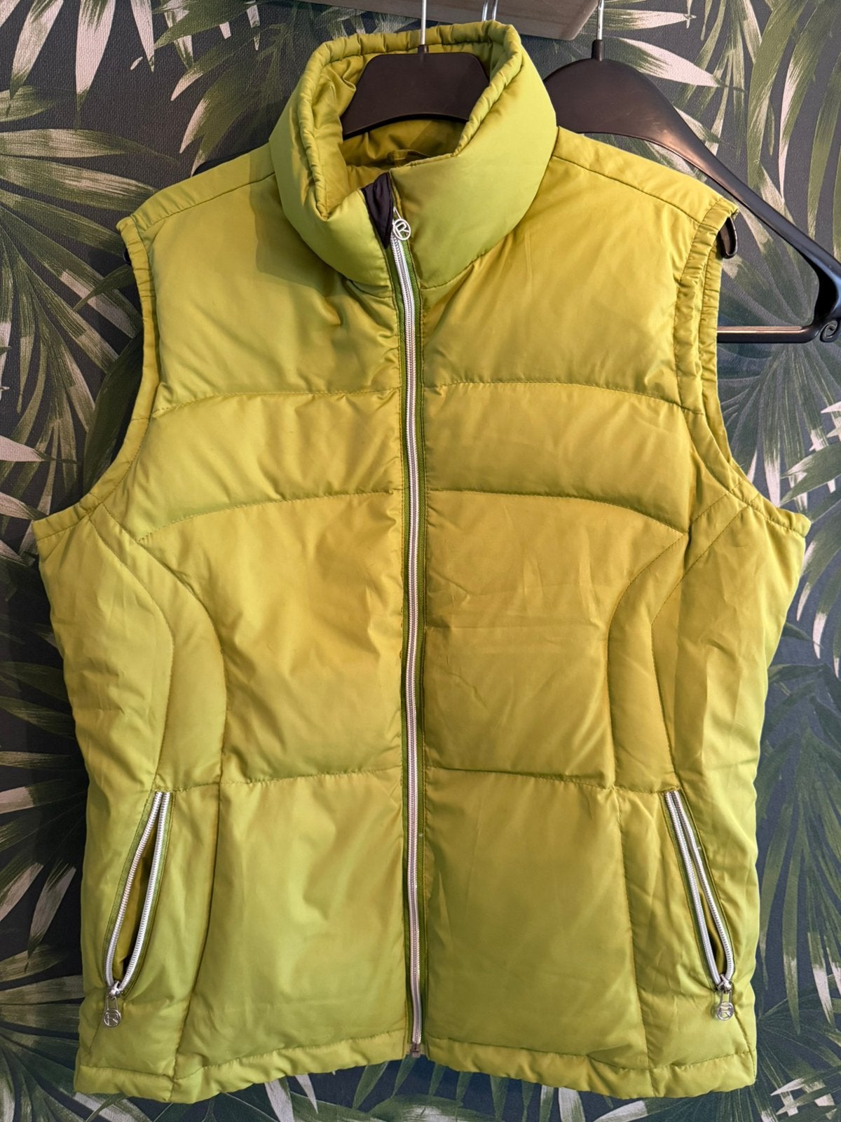 Röhnisch Donzen Bodywarmer / Puffer Gilet – Maat M (38/40), Kleding | Dames, Ophalen of Verzenden, Maat 38/40 (M), Groen