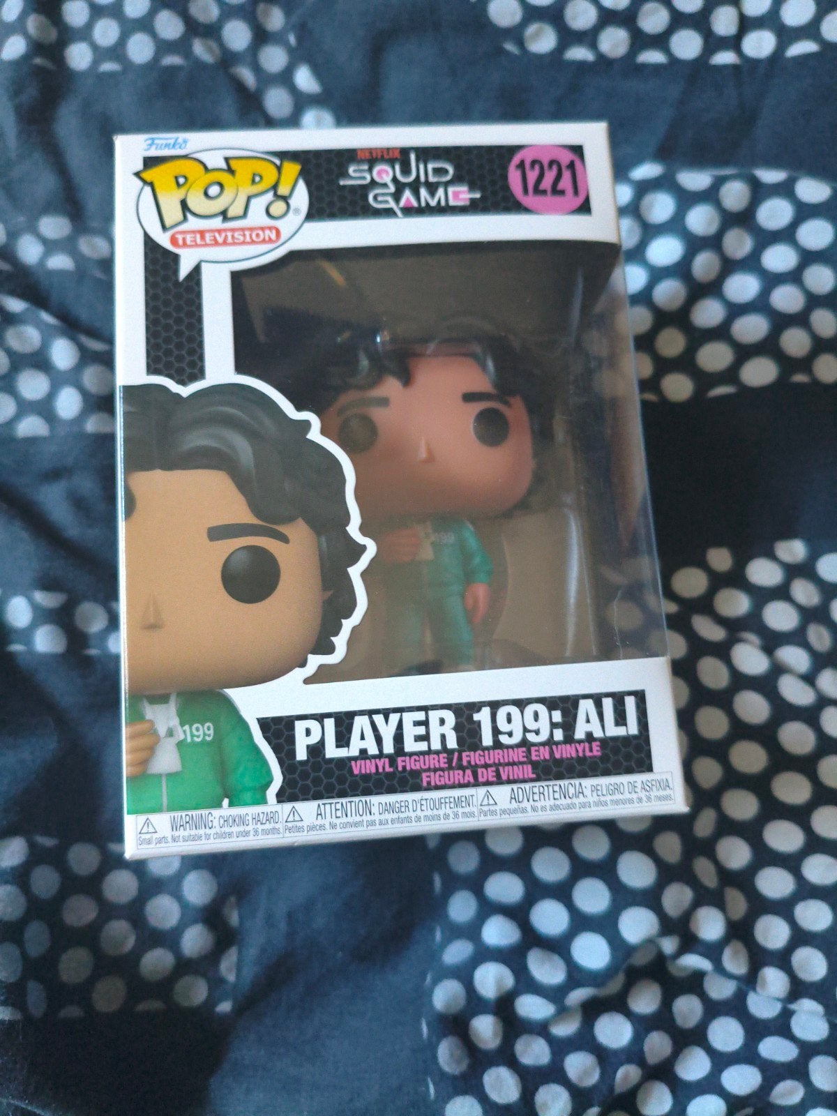 Funko Pop! Squid Game Player 199: Ali #1221, Ophalen of Verzenden, Zo goed als nieuw