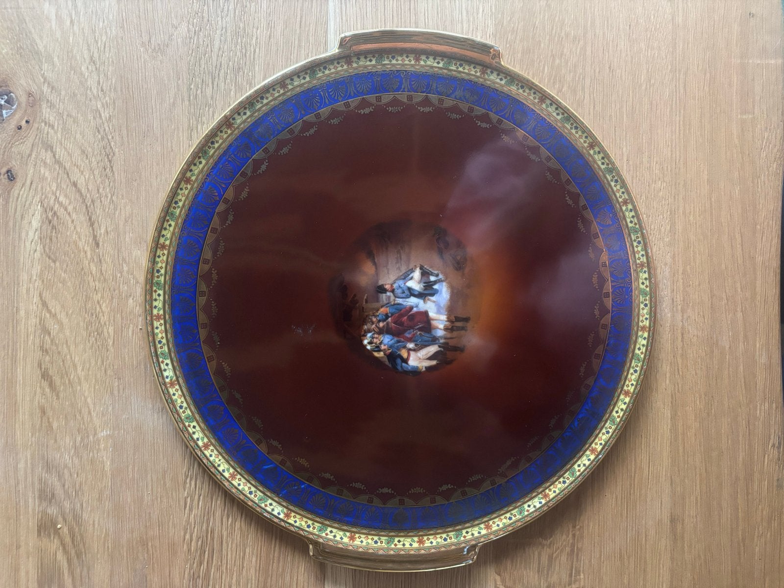 Decoratieve schaal met Napoleon-afbeelding, Antiek en Kunst, Ophalen of Verzenden