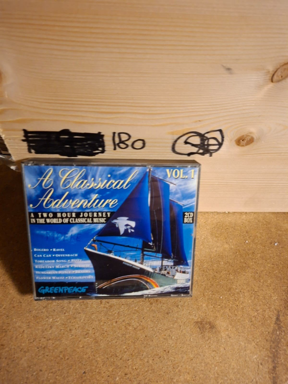A Classical Adventure Vol. 1 - 2CD Box Greenpeace, Gebruikt, Boxset, Overige componisten, Overige typen