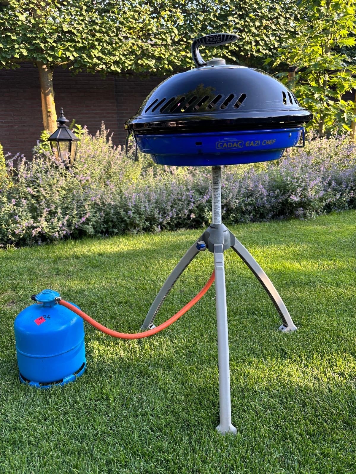 Cadac Eazi Chef skottelbraai gasbarbeque met accessoires, Ophalen of Verzenden, Zo goed als nieuw