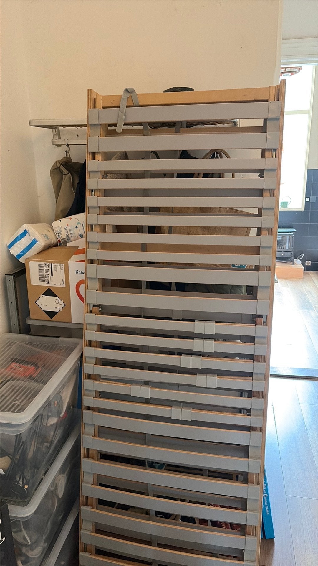 Twee lattenbodems 70x200, Ophalen, Zo goed als nieuw, Eenpersoons