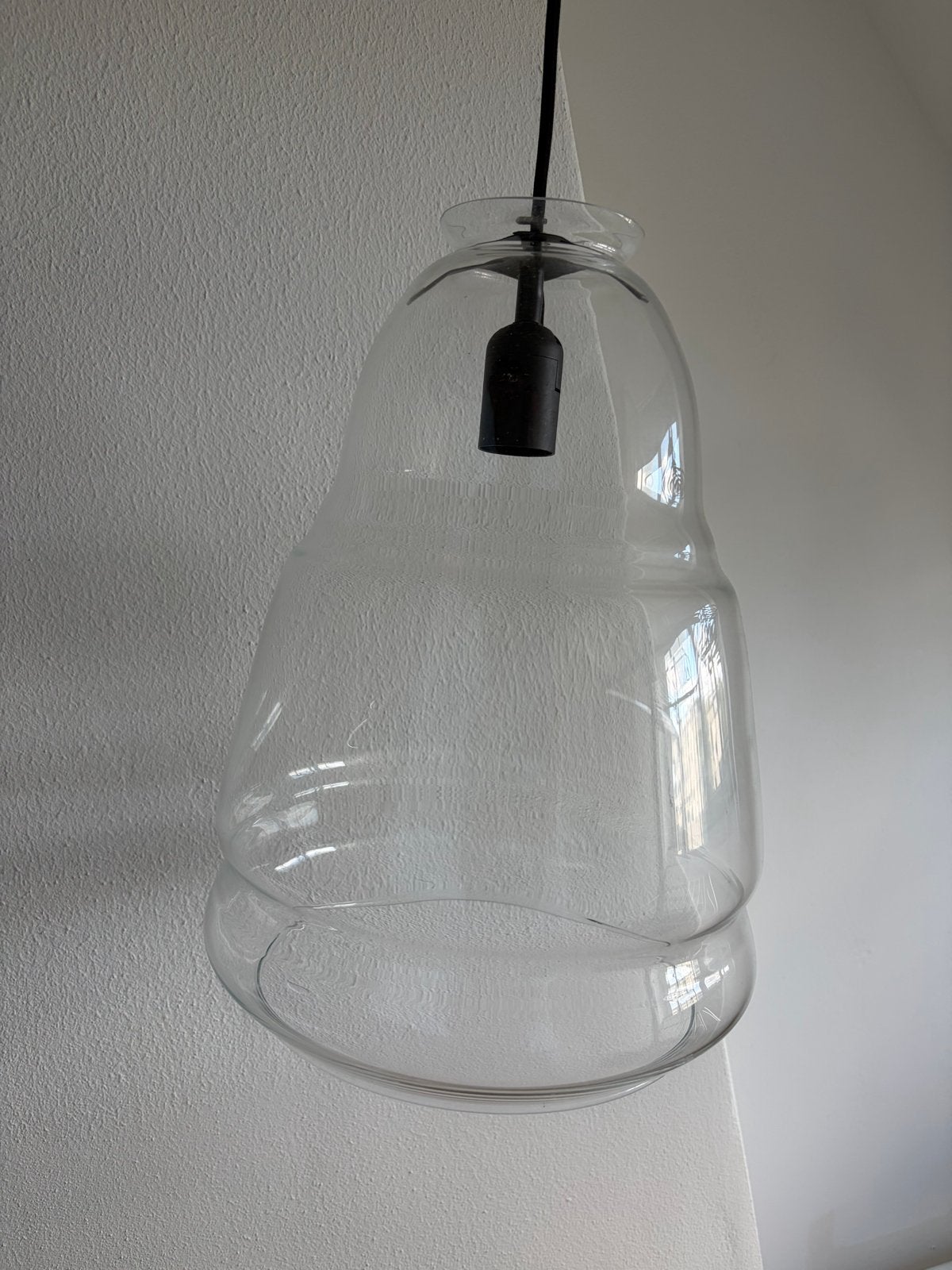 Zara Home glazen hanglamp, Huis en Inrichting, Ophalen, Zo goed als nieuw, Glas, E27 (groot)