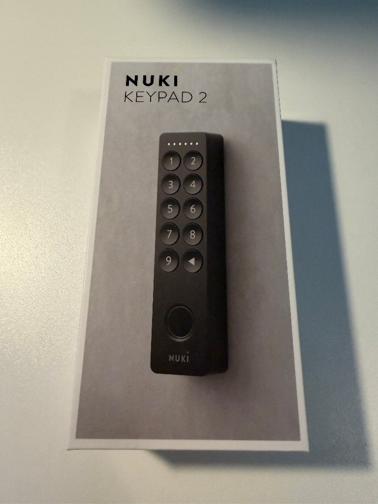 Nuki Keypad 2, Ophalen of Verzenden, Zo goed als nieuw, Overige materialen, Overige typen