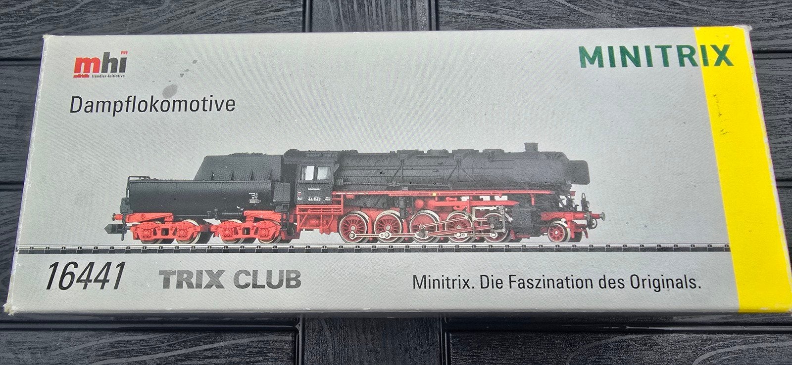Minitrix 16441 Trix Club Mhi  br44 stoomlok dcc mfx sound!, Ophalen of Verzenden, Gelijkstroom, Locomotief, Trix