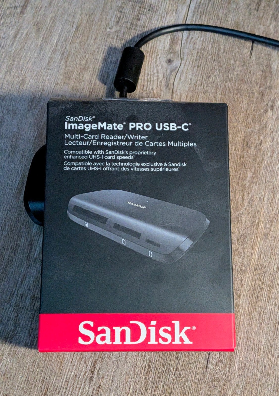 Sandisk ImageMate PRO USB-C Multi-Card Reader/Writer, Audio, Tv en Foto, Fotografie | Geheugenkaarten, Fotocamera, Zo goed als nieuw