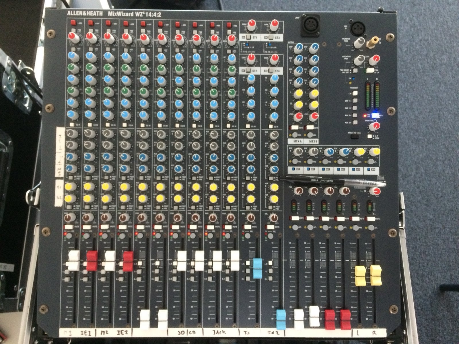 Allen & Heath MixWizard 14:4:2 Mengpaneel, Muziek en Instrumenten, Mengpanelen, Ophalen of Verzenden, Gebruikt, 10 tot 20 kanalen