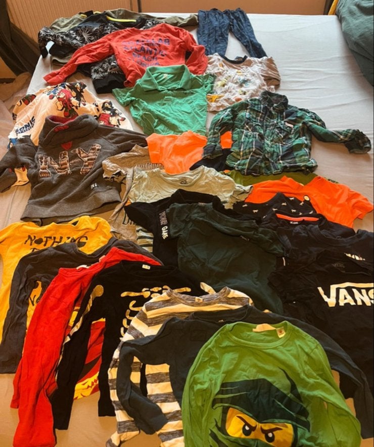 Grote kledingbundel voor jongens - maat 110, Ophalen of Verzenden, Gebruikt, Maat 110