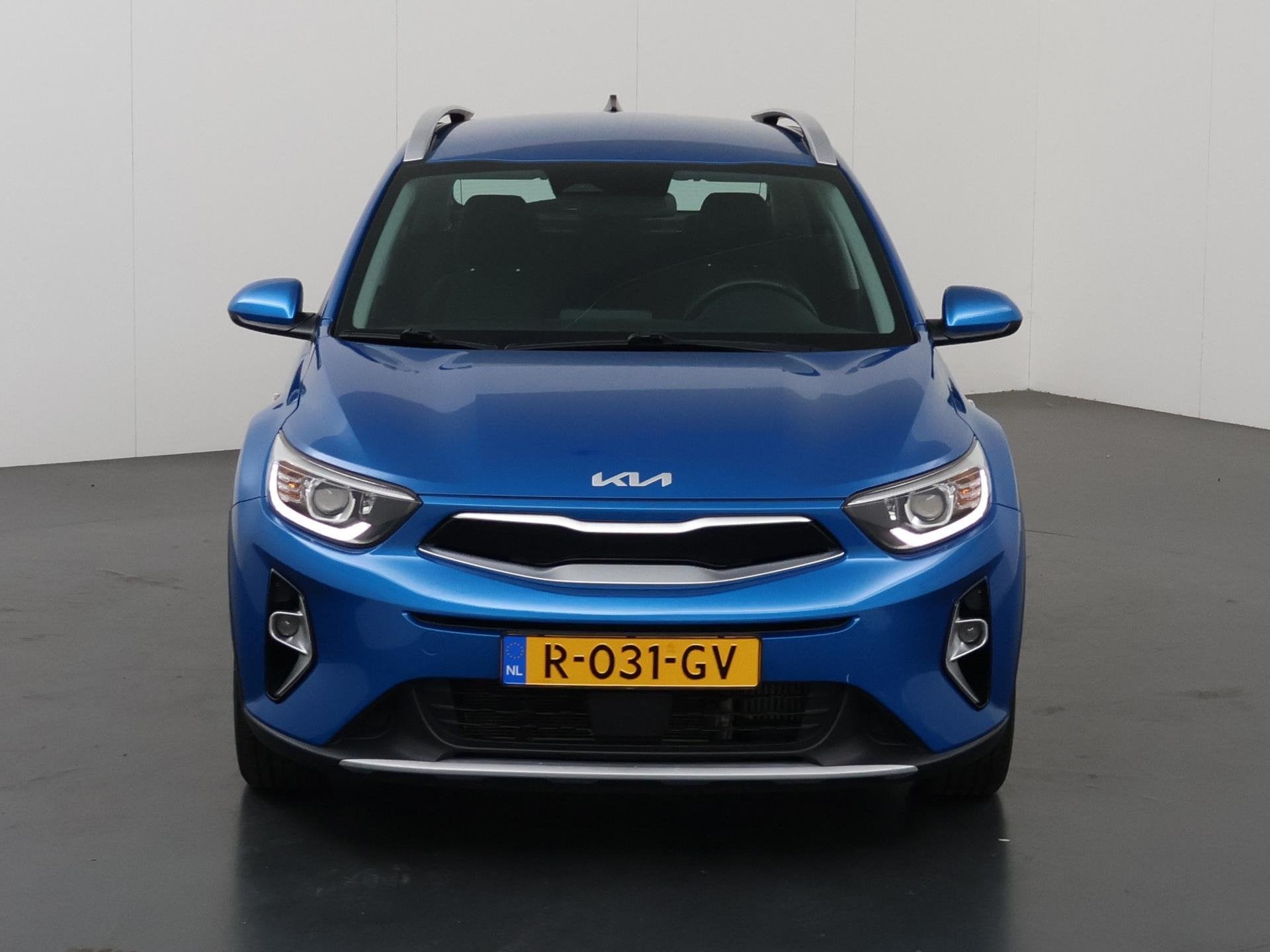 Kia Stonic 1.0 T-GDi MHEV DynamicLine | Parkeercamera | Appl, Auto's, 1160 kg, Gebruikt, Euro 6, Blauw