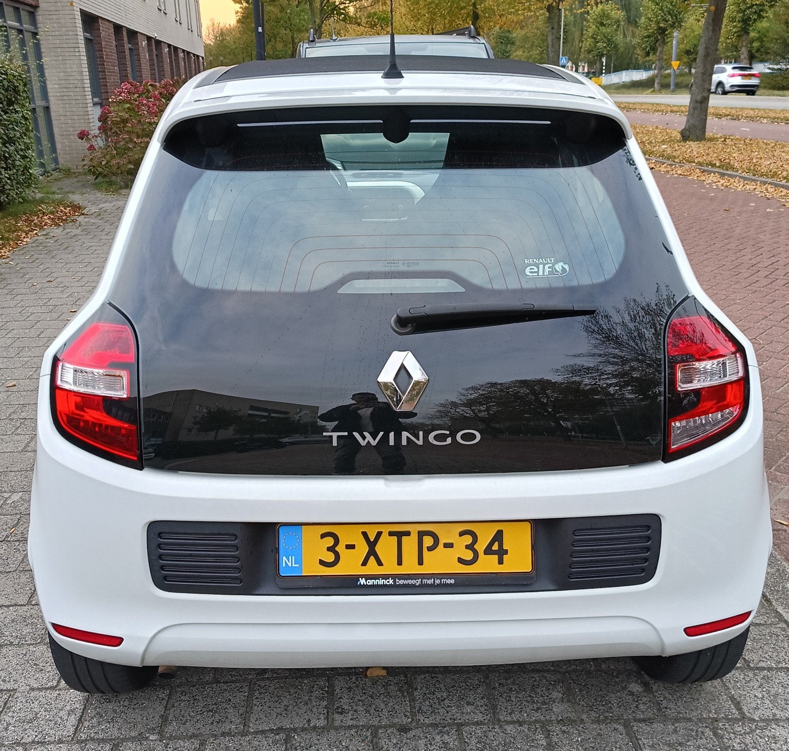 Renault Twingo|Airco|OpenDak|Cruise|ISOFIX|118K|NAP|APK2027, Auto's, 840 kg, 4 stoelen, Wit, Origineel Nederlands