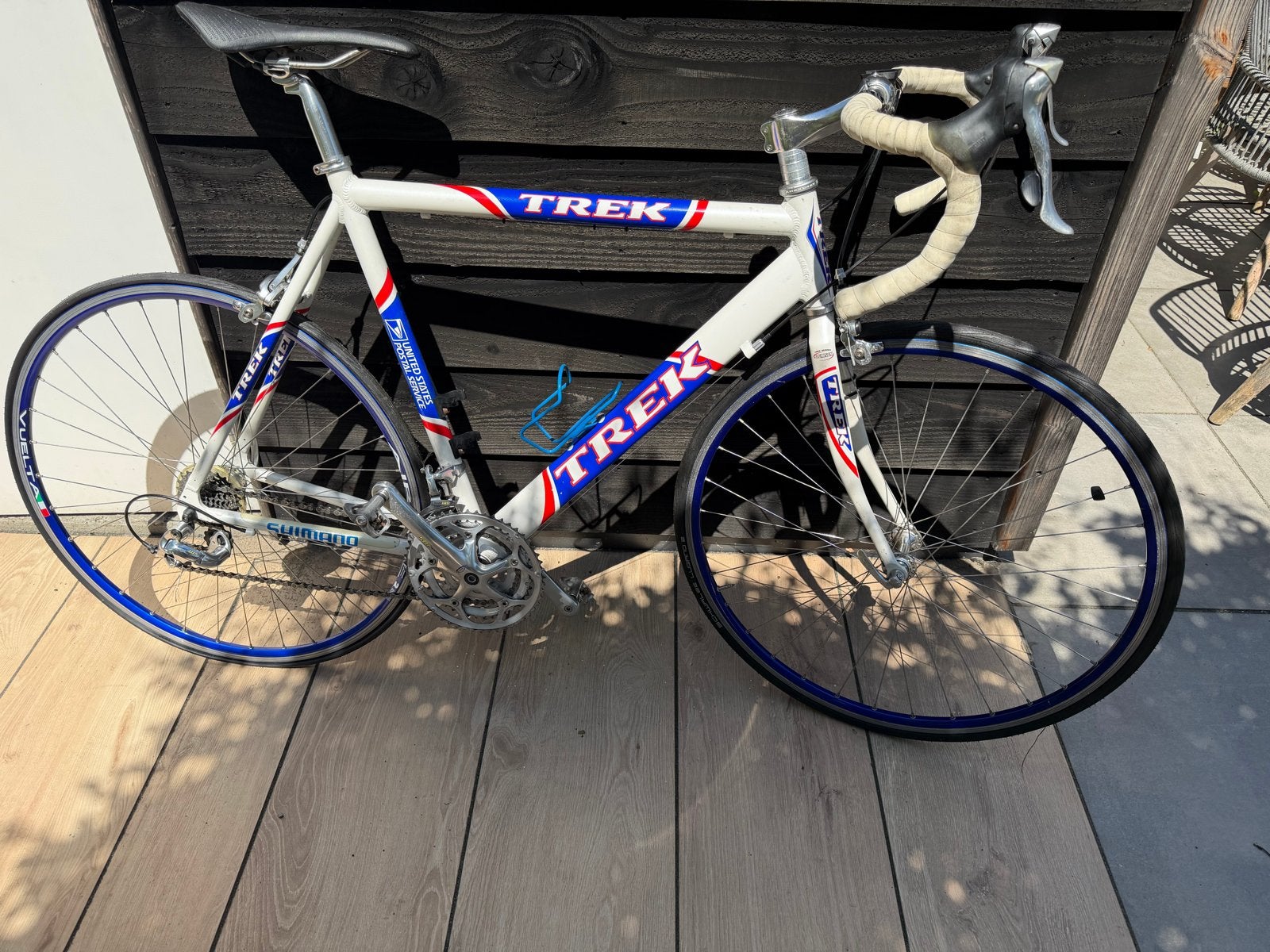 Trek racefiets United States Postal Service alu RETRO, Fietsen en Brommers, 28 inch, Gebruikt, Aluminium, Meer dan 20 versnellingen