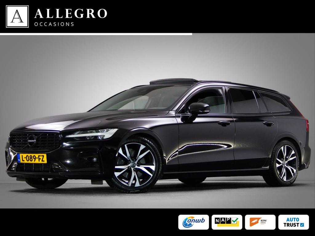 Volvo V60 2.0 B3 R-Design (SCHUIF-/KANTELDAK, HARMAN/KARDON,, Auto's, Volvo, Bedrijf, Te koop, V60, ABS, Achteruitrijcamera, Airbags
