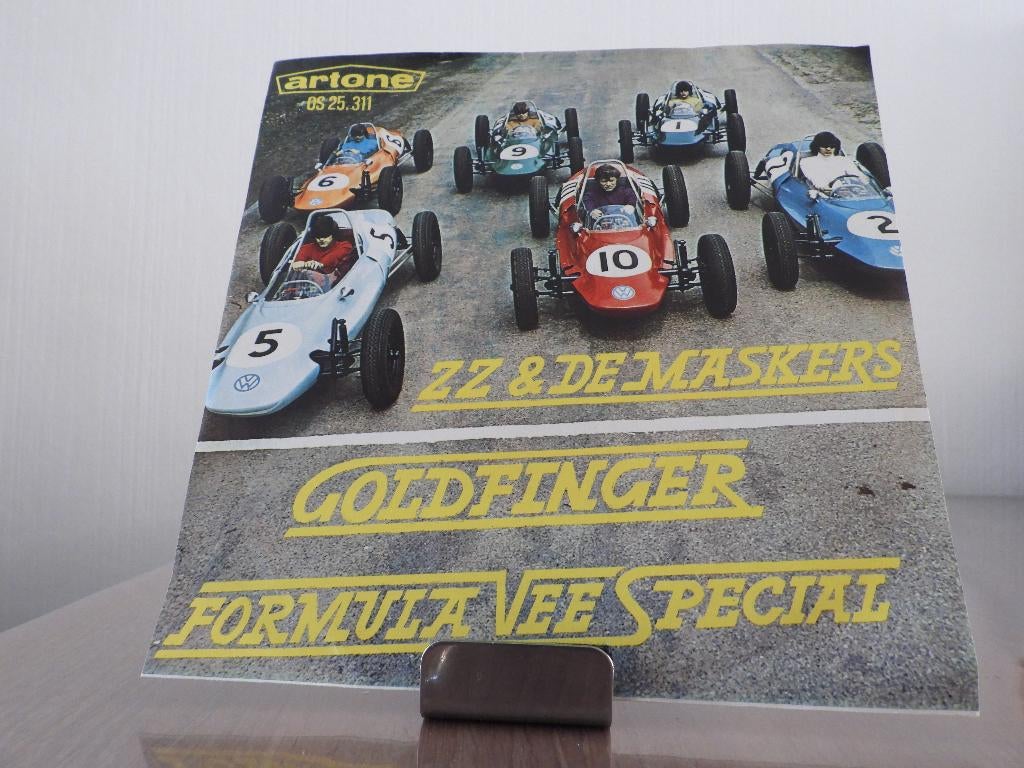 ZZ & De Maskers – Goldfinger  Formula Vee Special  1965 nl, Ophalen of Verzenden, Gebruikt, Pop, Single