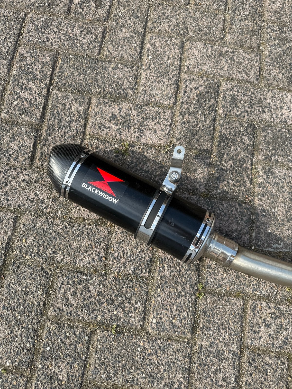 Black Widow uitlaat Yamaha MT-125 (2021-2024), Ophalen of Verzenden, Gebruikt