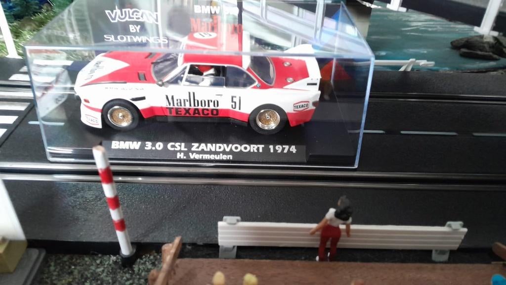 Fly slotcar bmw 3.0 CSL Zandvoort 1974, Kinderen en Baby's, Speelgoed | Racebanen, Ophalen of Verzenden, Nieuw, Elektrisch, Overige merken