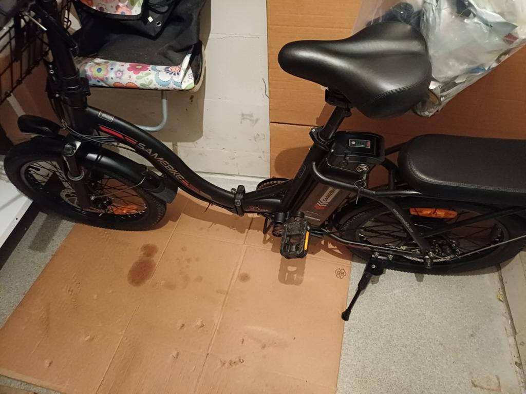 Samebike elektrische vouwfiets - Compact en krachtig, Fietsen en Brommers, Elektrische fietsen, Minder dan 47 cm, Ophalen, 30 tot 50 km per accu