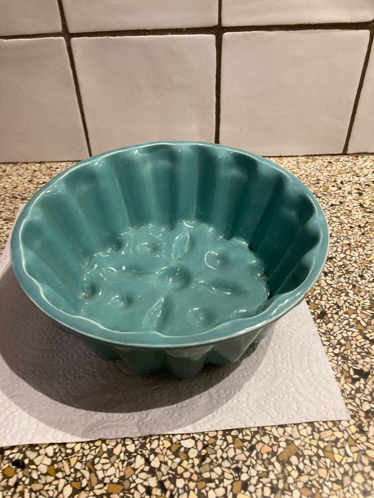 Oude puddingvorm mooi, Ophalen of Verzenden