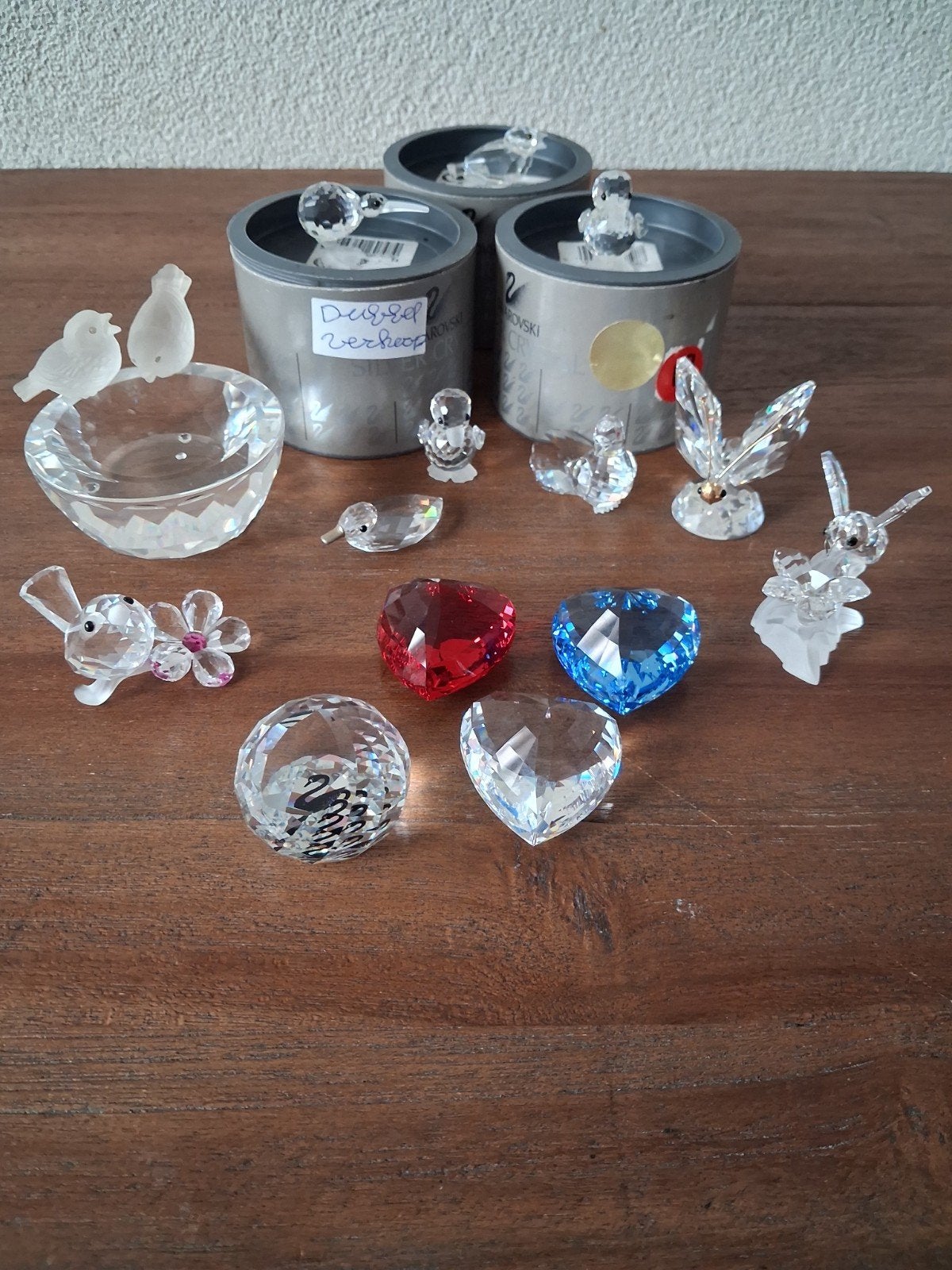 Diverse Swarovski kristallen beeldjes en decoraties, Verzamelen, Swarovski, Ophalen of Verzenden, Gebruikt, Figuurtje