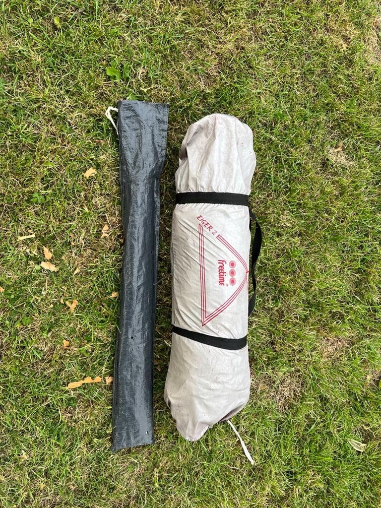 Freeline Eiger 2 Tent - Compacte en stevige koepeltent, Ophalen of Verzenden, Gebruikt, Tot en met 2