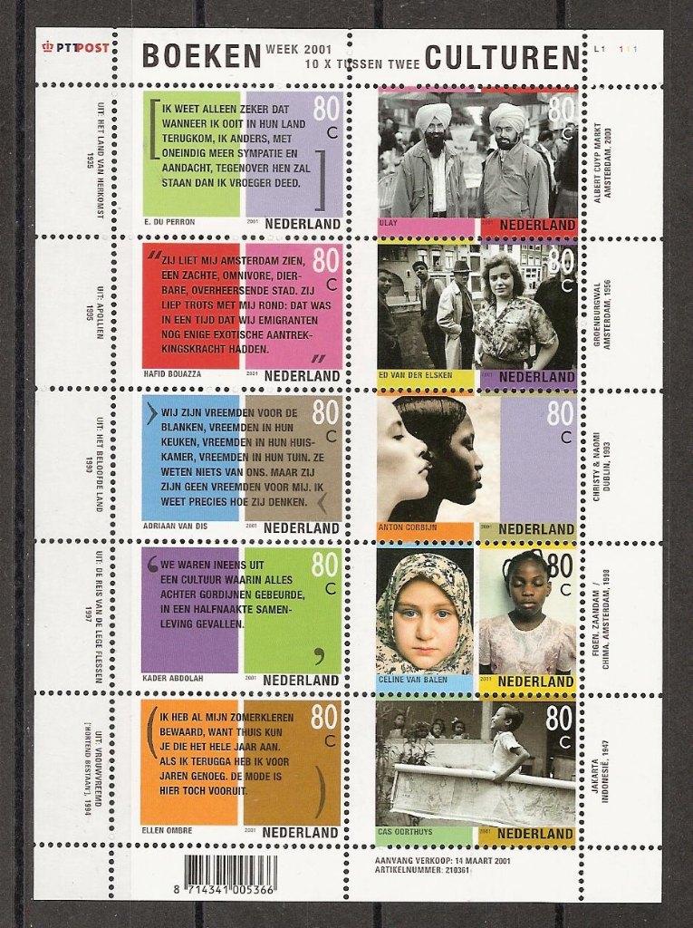 V 1957 - 1966 PF twee culturen 2001 Blokken 1965/2000 10% CW, Ophalen of Verzenden, Na 1940, Postfris