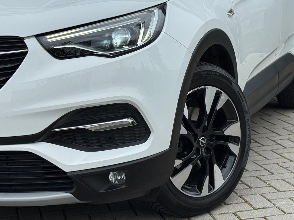 Opel Grandland X 1.2 Turbo Ultimate| CAMERA / AUTOMAAT / NAP, Auto's, Gebruikt, Euro 6, 1199 cc, Wit