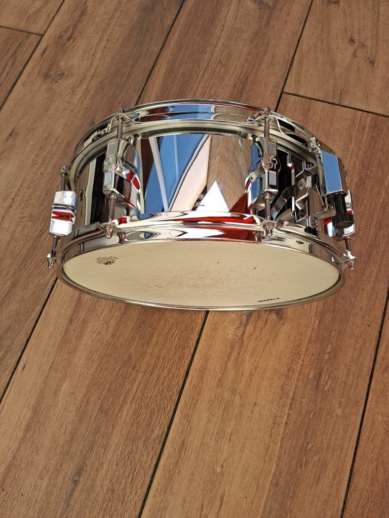 Sonor Snaredrum - Chroom, Zo goed als nieuw, Muziek en Instrumenten, Ophalen, Zo goed als nieuw, Sonor