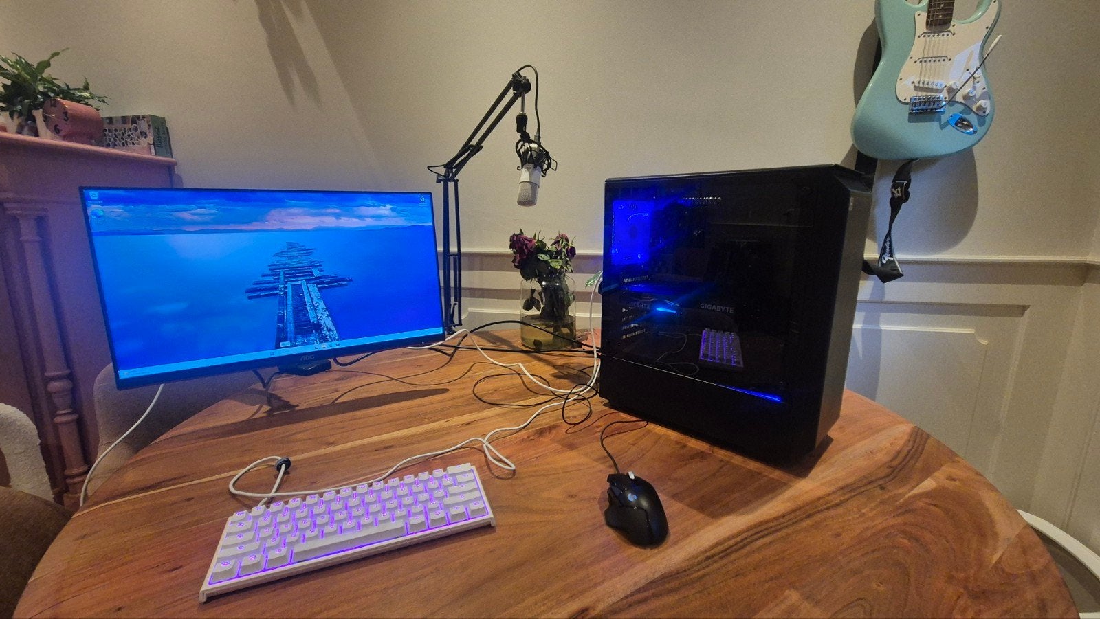 Gaming PC Setup /Ryzen 5/RTX 3060TI/16GB ram/144Hz monitor, AMD Ryzen 5, Zo goed als nieuw, Nvidia Geforce RTX, Gaming