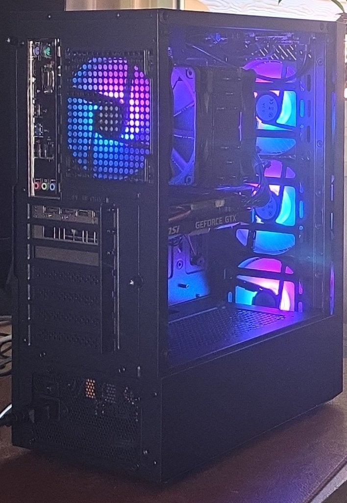 MULTIMEDIA & GAME PC i5 10400/750GBM.2/16GBDDR4/GTX1660S 6G, Zelf gebouwde pc, Multimedia-GamePC, Ophalen of Verzenden, Zo goed als nieuw