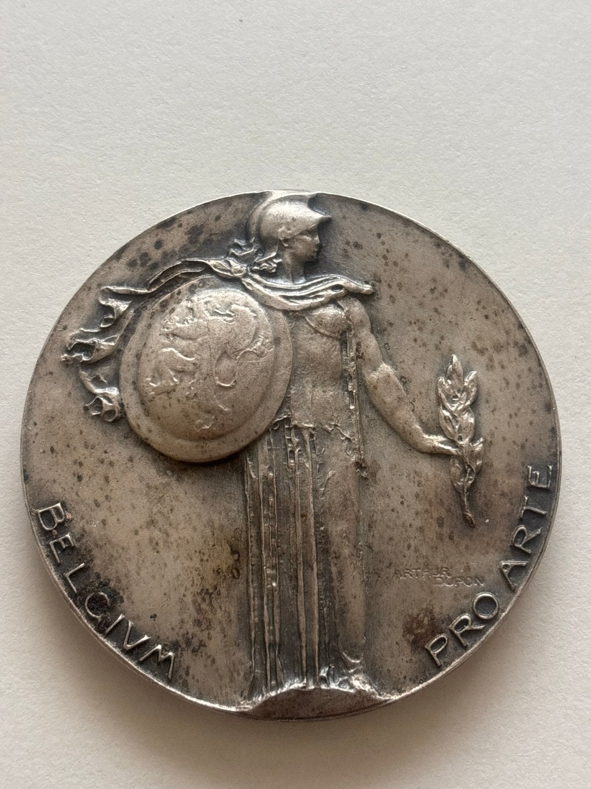 Belgische medaille 1968-1969, Postzegels en Munten, Ophalen of Verzenden, Overige materialen