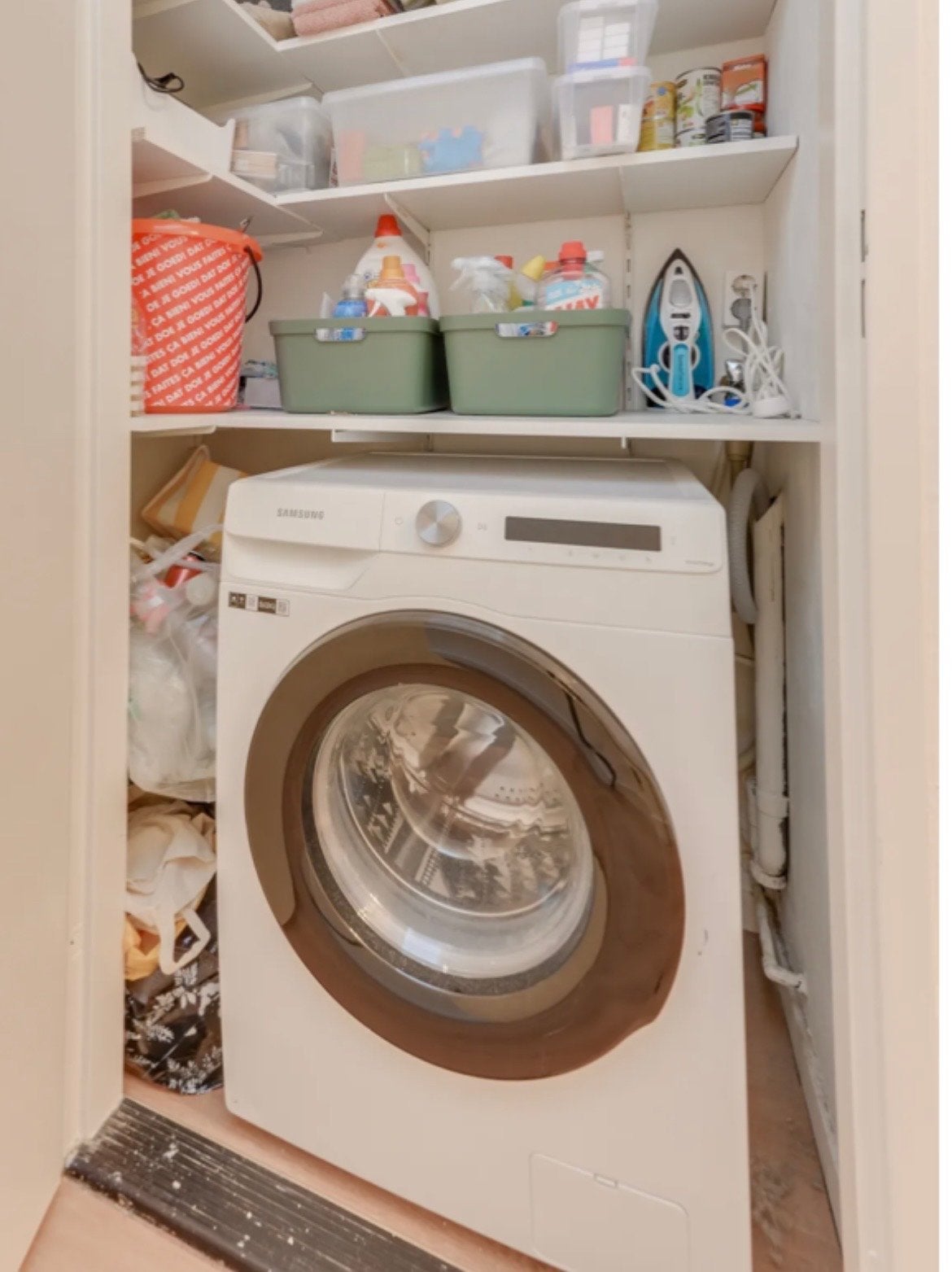 Samsung WW90T534AAW Autodose Wasmachine, Ophalen, 1200 tot 1600 toeren, 8 tot 10 kg, Zo goed als nieuw