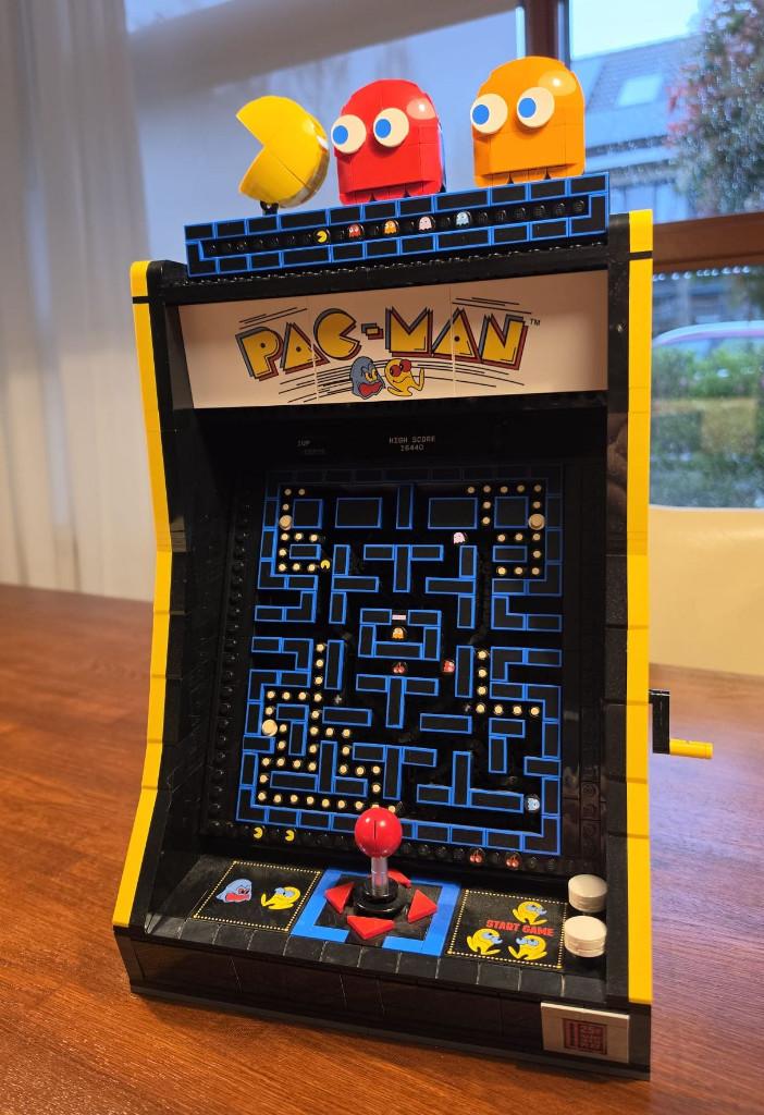 LEGO Pac-Man Arcade (10323) met doos, Ophalen, Compleet, Lego, Zo goed als nieuw