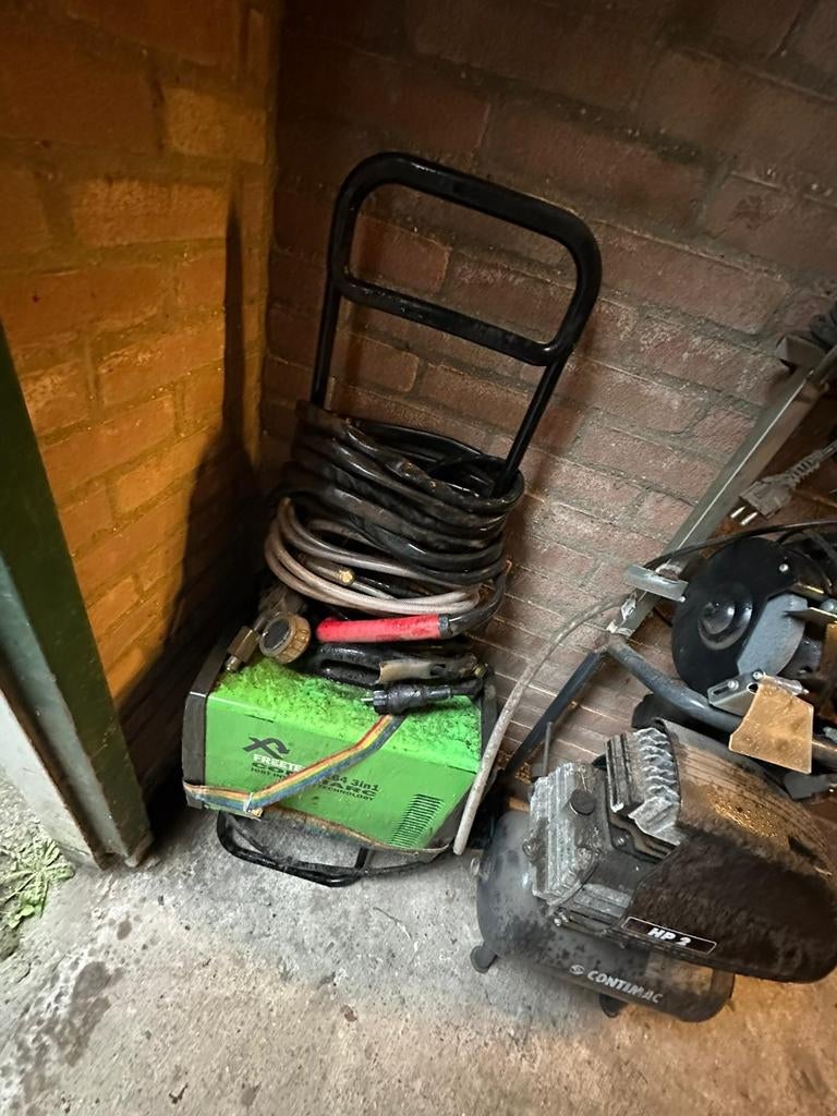 Combi Lasmachine TIG, Plasmasnijder, Elektrode & Compressor, Ophalen of Verzenden, Gebruikt, 150 tot 250 ampère, Tig