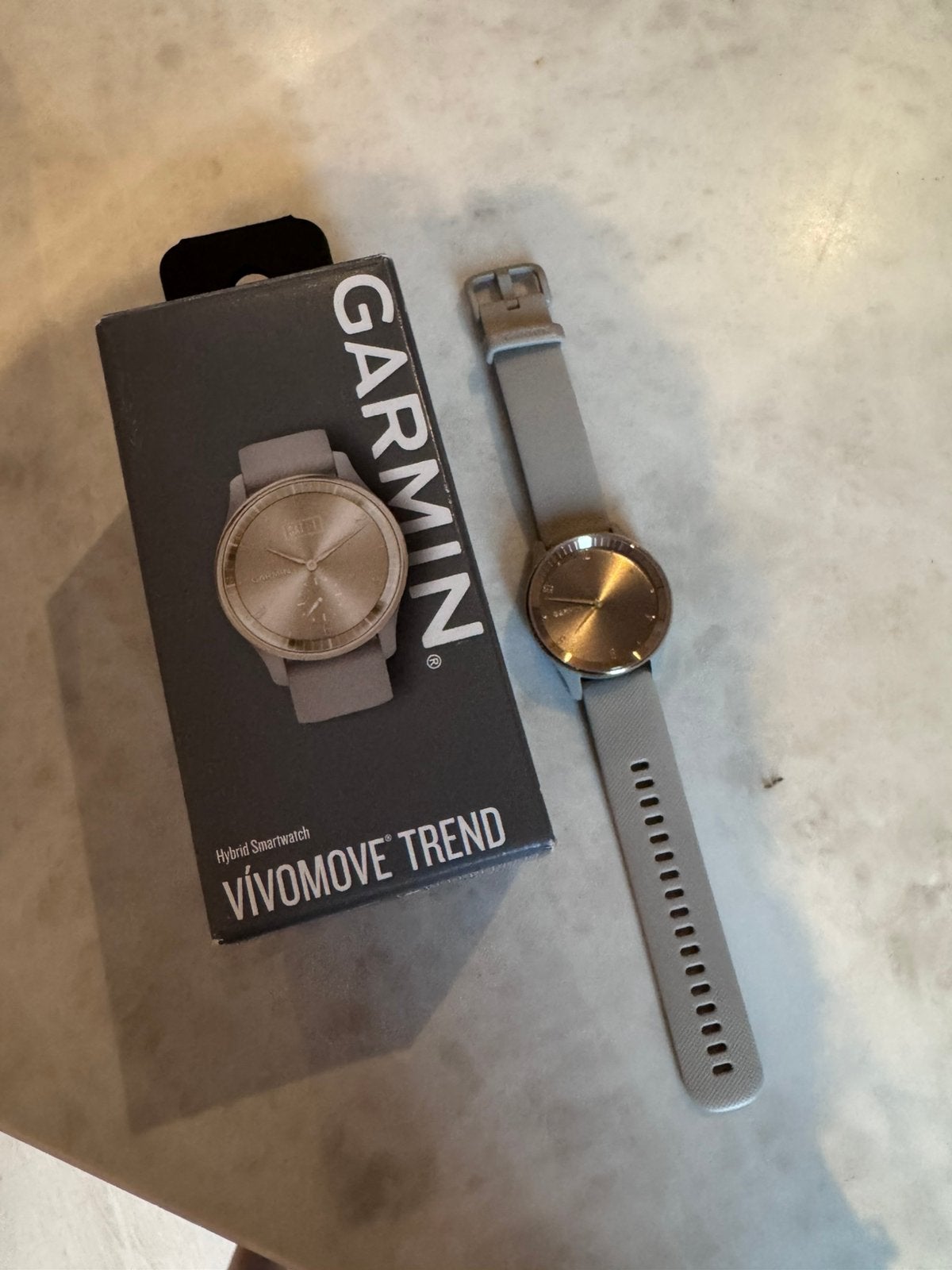 Garmin Vivomove trend (nieuw), Ophalen of Verzenden, Zo goed als nieuw, Zwart, Android