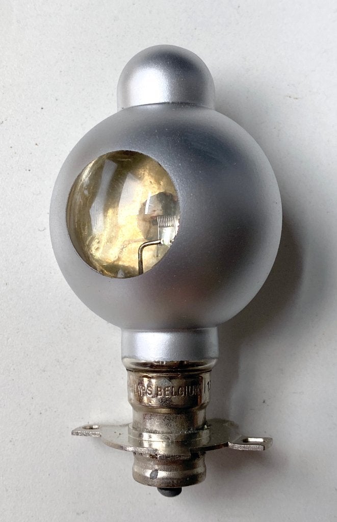 Philips projectielamp 12 volt 100 watt met P35S fitting., Verzamelen, Ophalen, 1960 tot 1980, Overige typen