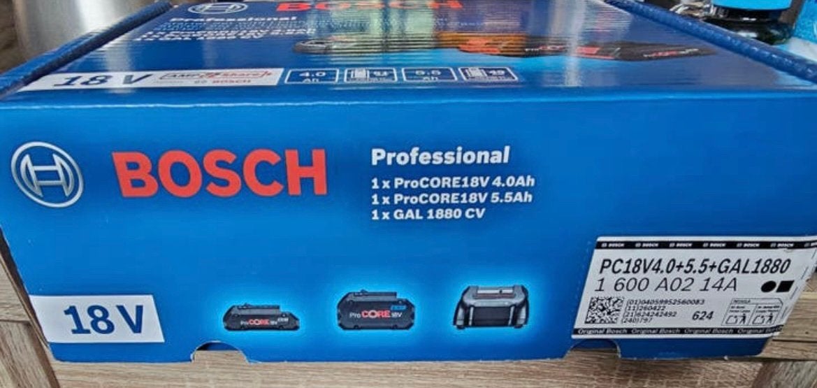 Bosch professional procore 18v accu set, Ophalen of Verzenden, Nieuw