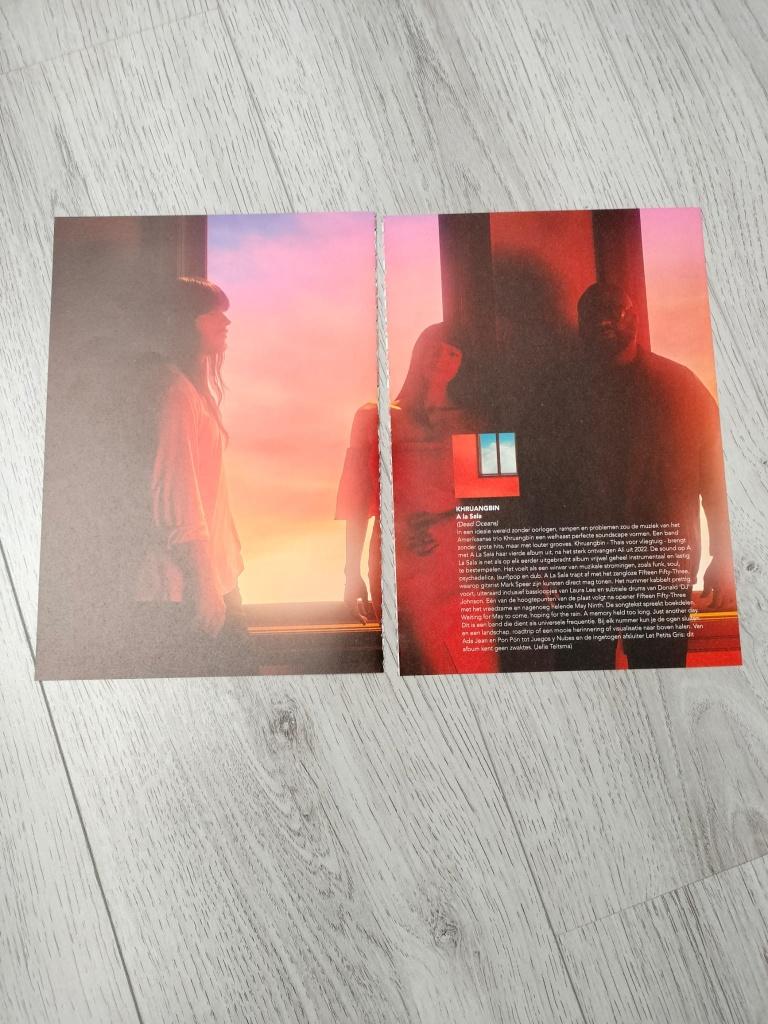 Khruangbin 2-pagina’s artikel uit Platomania magazine 2022, Verzenden, Zo goed als nieuw, Boek, Tijdschrift of Artikel
