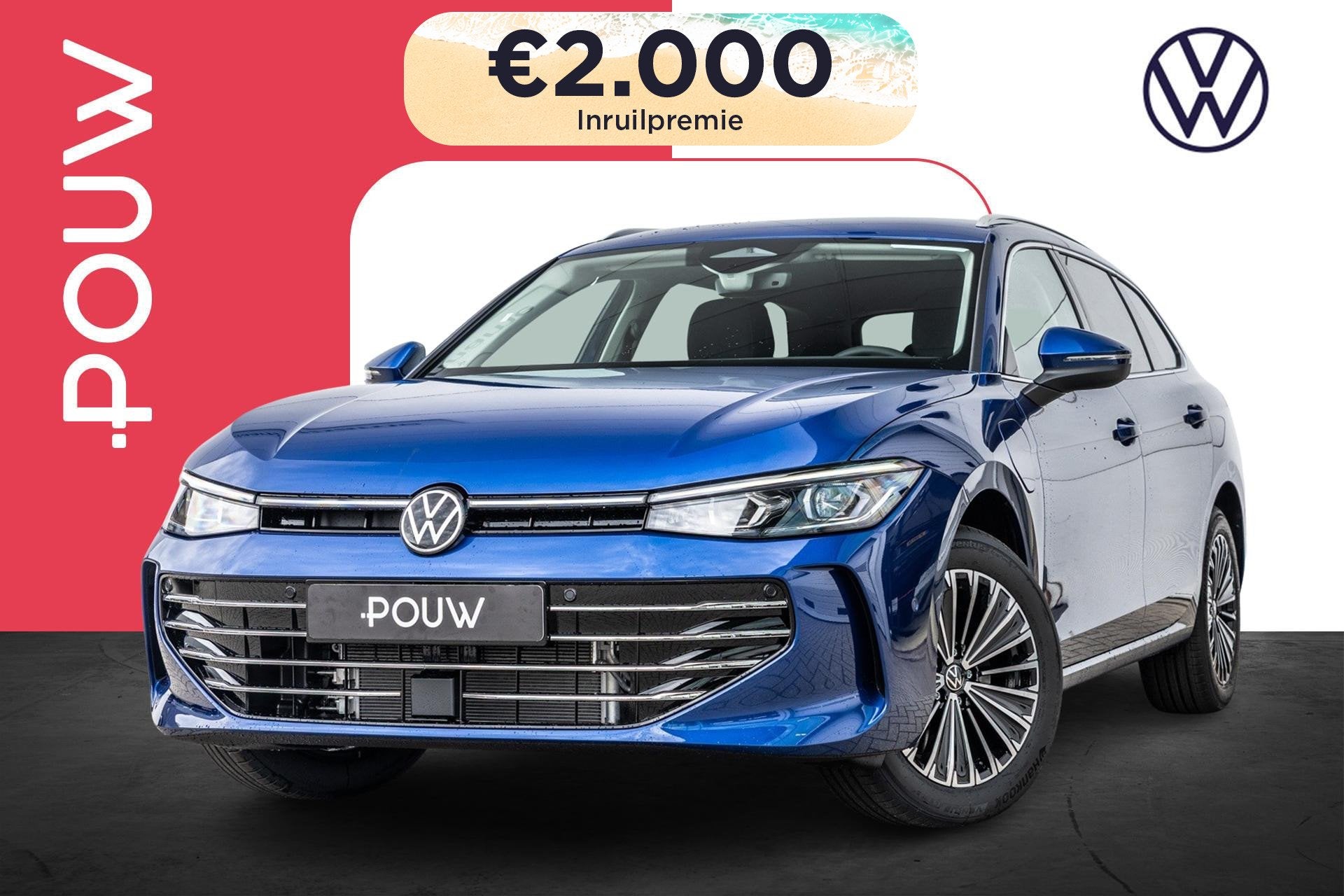 Volkswagen Passat Variant 1.5 eHybrid 204pk Elegance Busines, Auto's, Volkswagen, 12 maanden, 1498 cc, 4 cilinders, 26 kWh