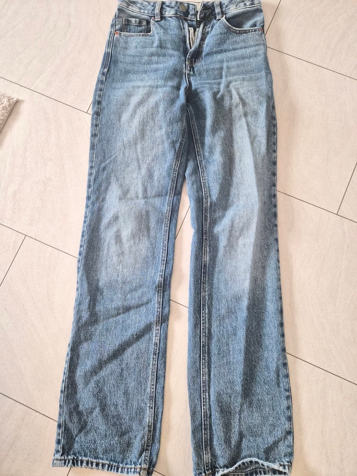 Mb 2. Stradivarius jeans maat 34, Blauw, Ophalen of Verzenden, W27 (confectie 34) of kleiner, Stradivarius
