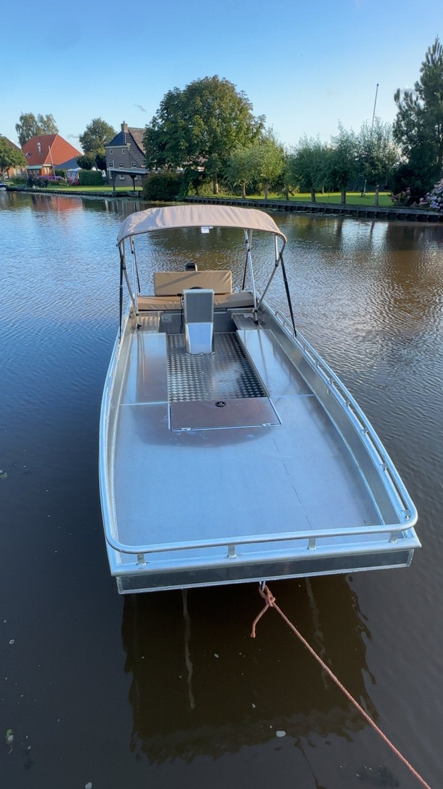 Nieuwe aluminium platbodems, punters, karperboot - maatwerk, Watersport en Boten, Overige merken, Aluminium, Geen motor, Nieuw
