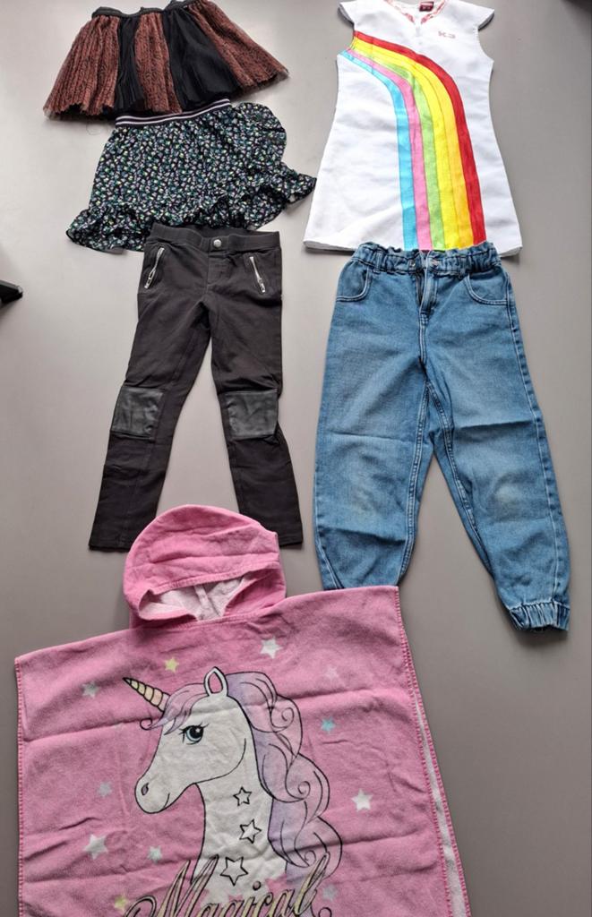 Meisjes kledingpakket maat 122, Ophalen of Verzenden, Zo goed als nieuw, Meisje, Overige typen