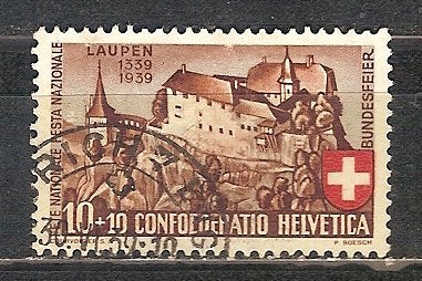 Zwitserland 356, Ophalen of Verzenden, Gestempeld