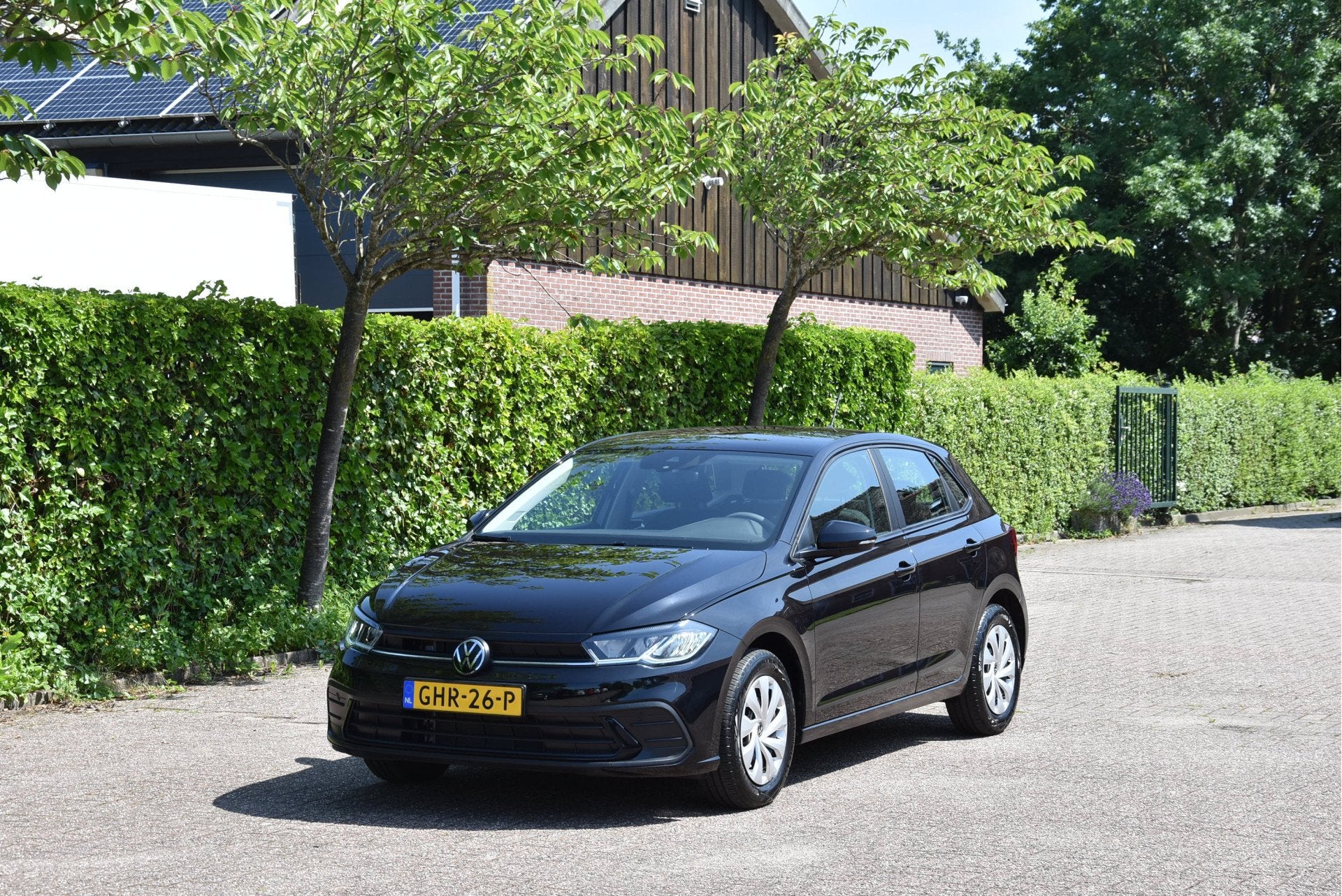Volkswagen Polo 1.0 TSI 96 PK VW Fabrieksgarantie! NAP PDC C, Stof, 580 kg, Zwart, Origineel Nederlands