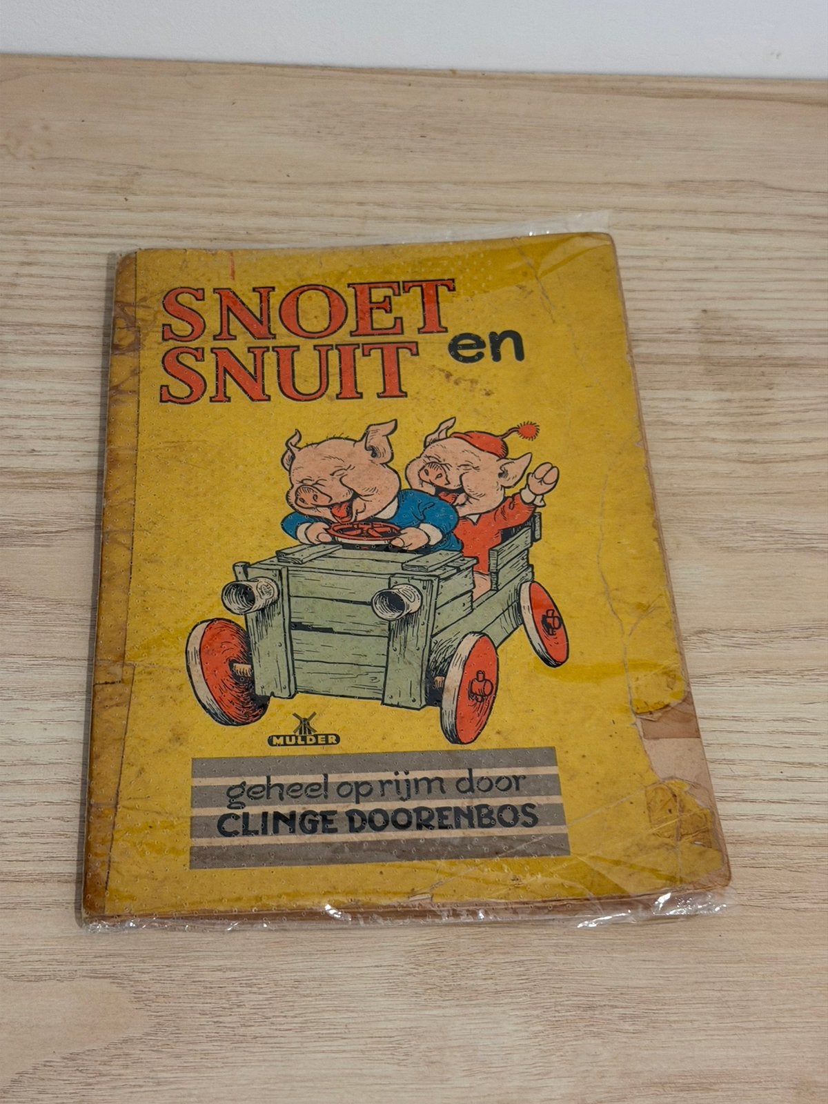 Vintage kinderboek: Snoet en Snuit Clinge Doorenbos, Antiek en Kunst, Ophalen of Verzenden