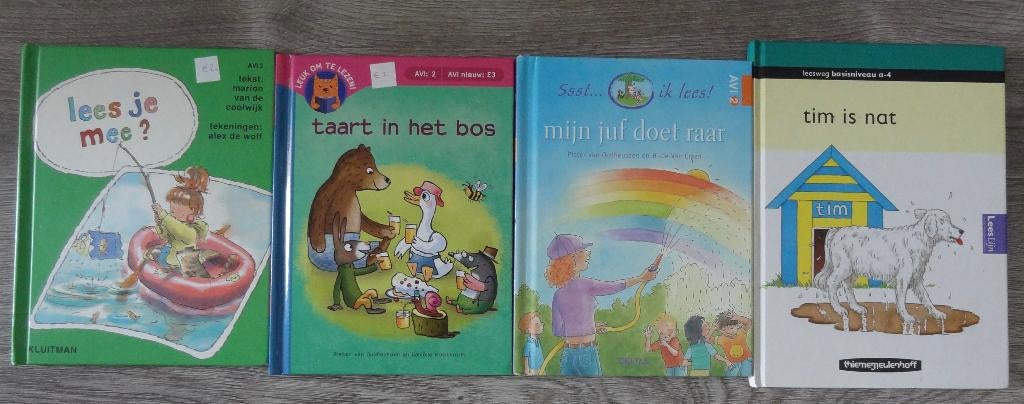 5 boeken beginnend lezen, avi 2 niveau, Ophalen of Verzenden, Gelezen, Fictie algemeen
